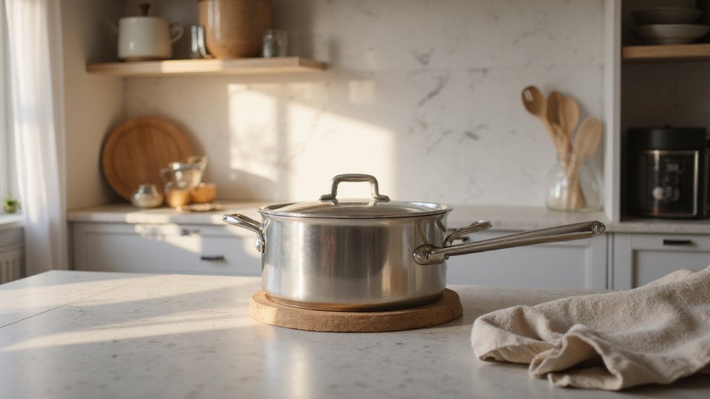 arrange cookware efficiently