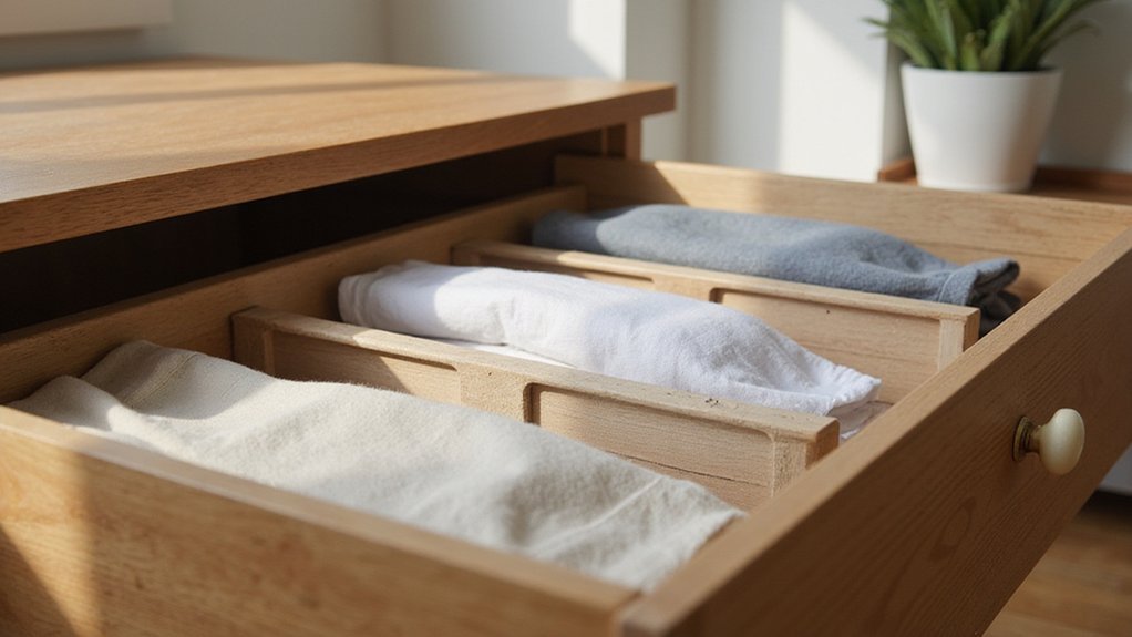 How to Organize a Deep Drawer