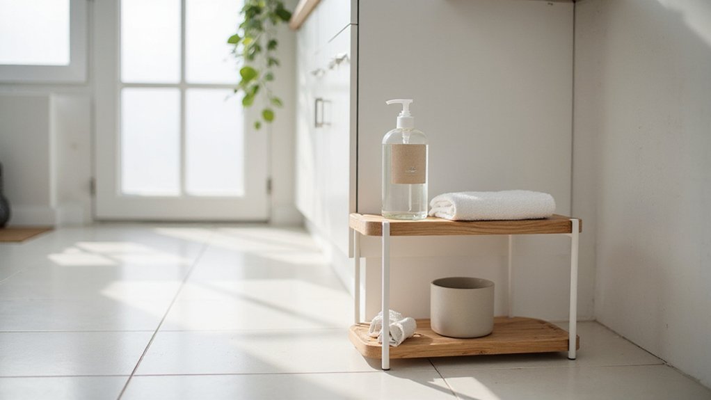 bathroom sink organization tips