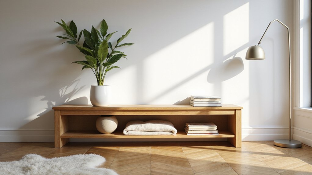 benches with built in bookshelves
