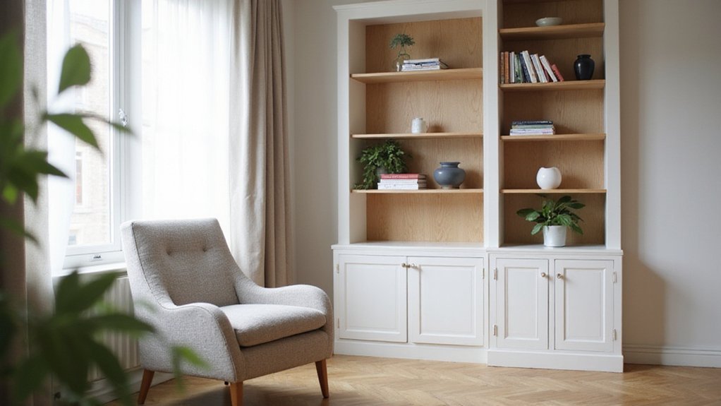 constructing custom shelving
