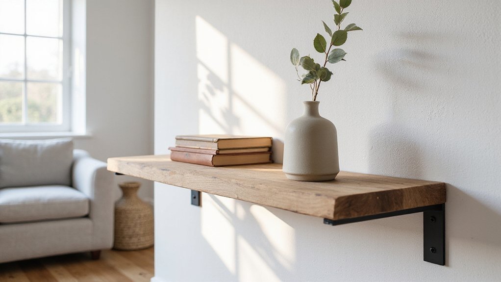 durable 4 foot shelf brackets