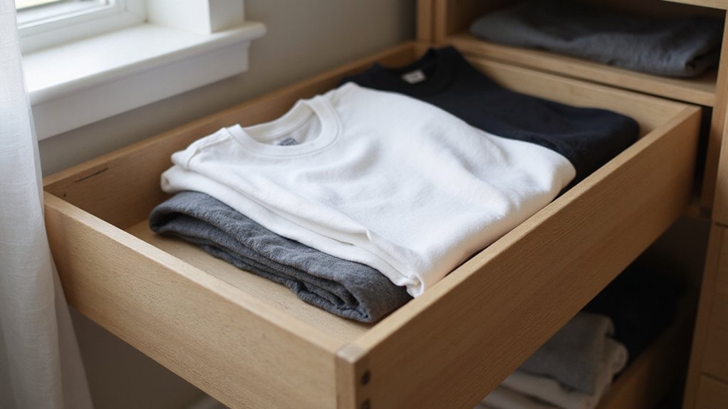 efficient t shirt folding tips