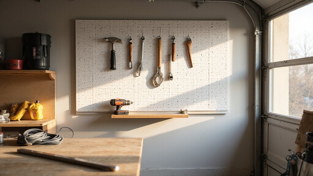 garage pegboard installation instructions