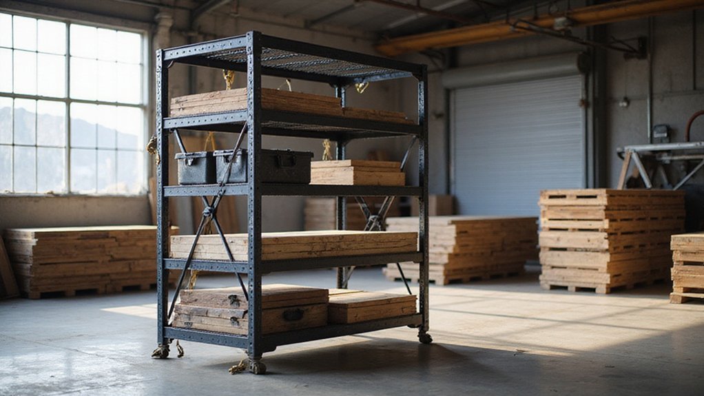 heavy duty industrial shelving