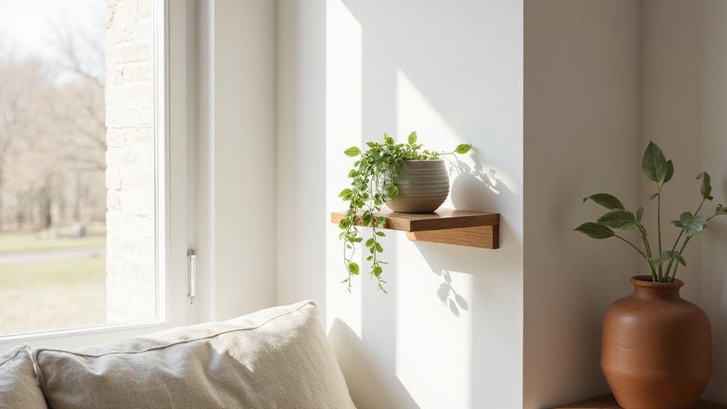 innovative corner shelf decor
