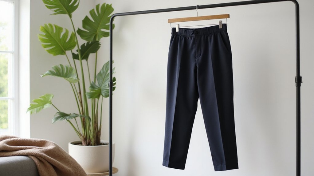 smoothly fold hang evenly