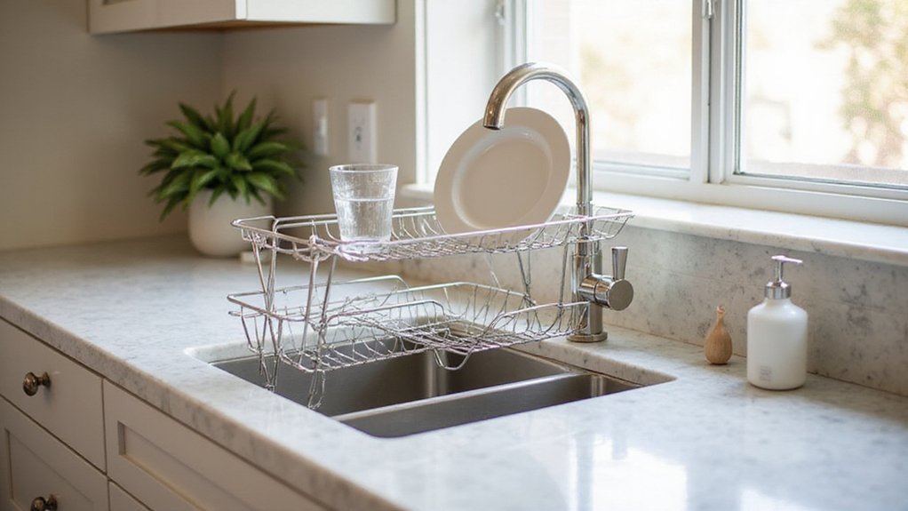 space saving drying rack