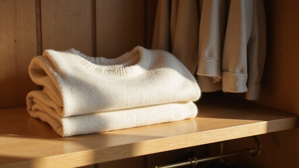 store sweaters neatly compactly