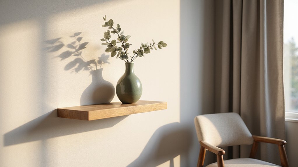 stylish wall shelf decorations