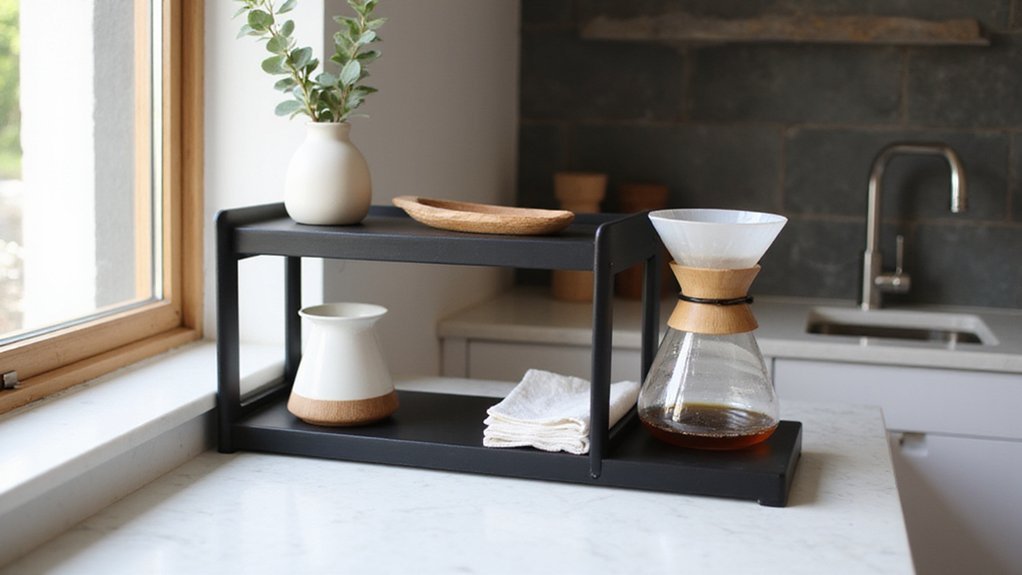 top 3 tier kitchen shelves