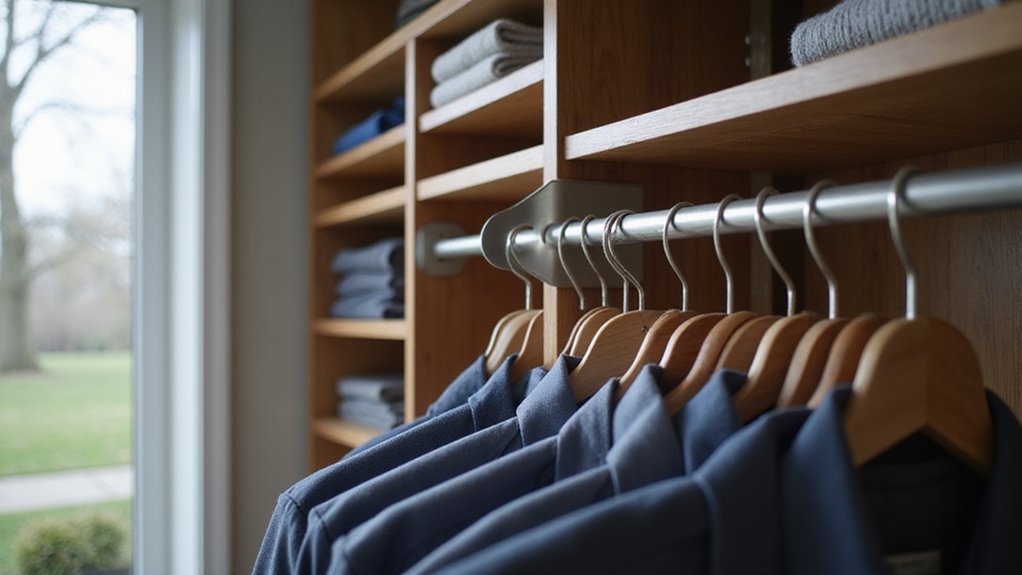 top closet support brackets