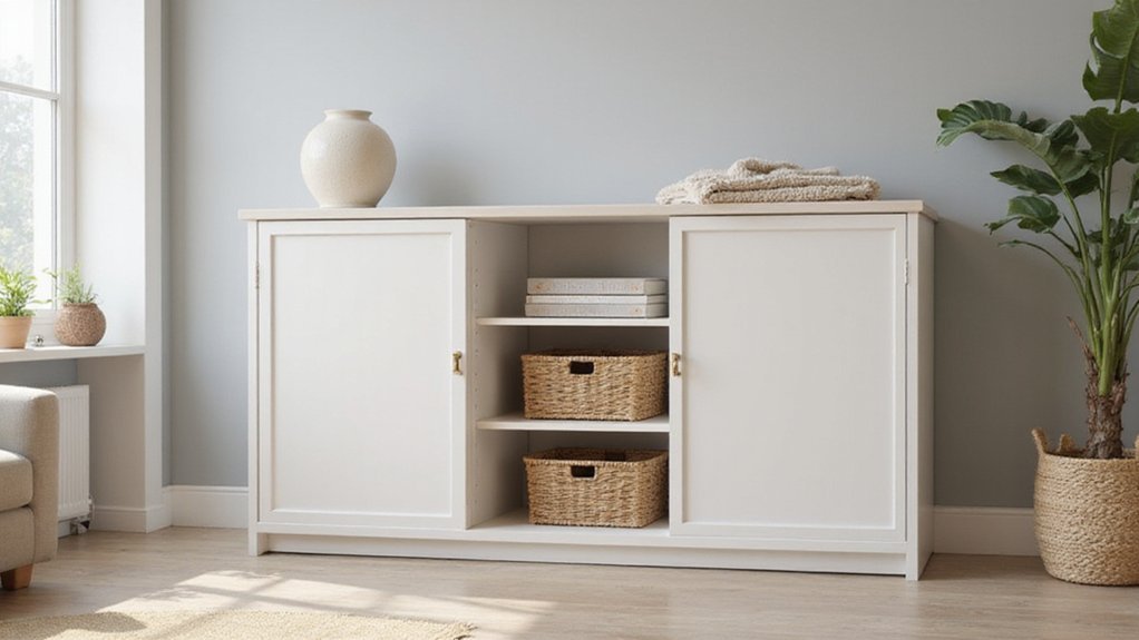 top clutter hiding cabinets