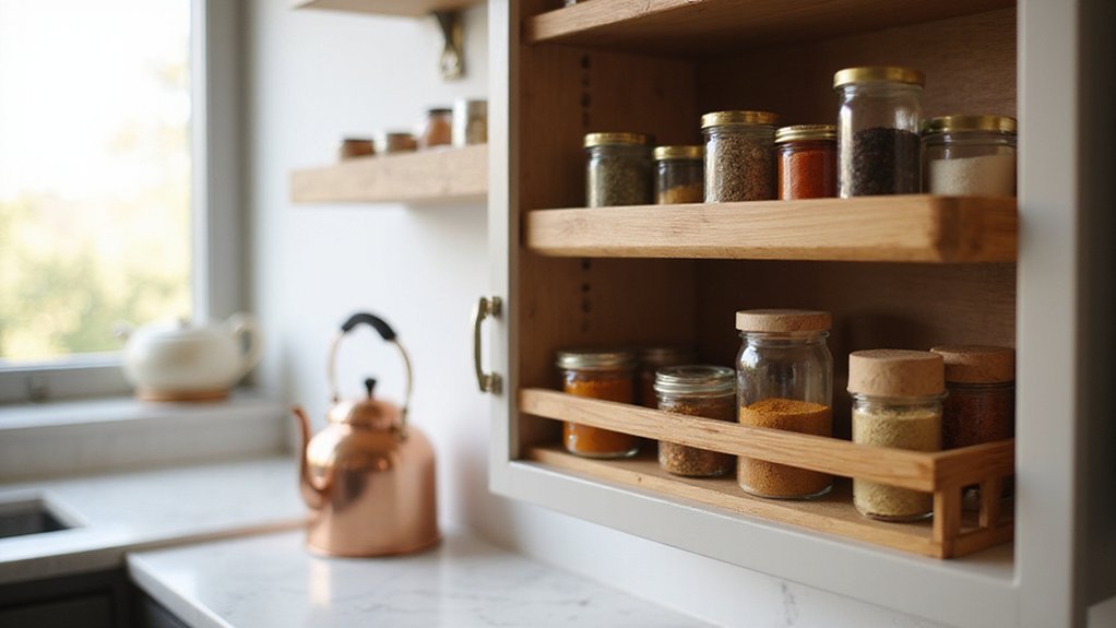top spice cabinet racks