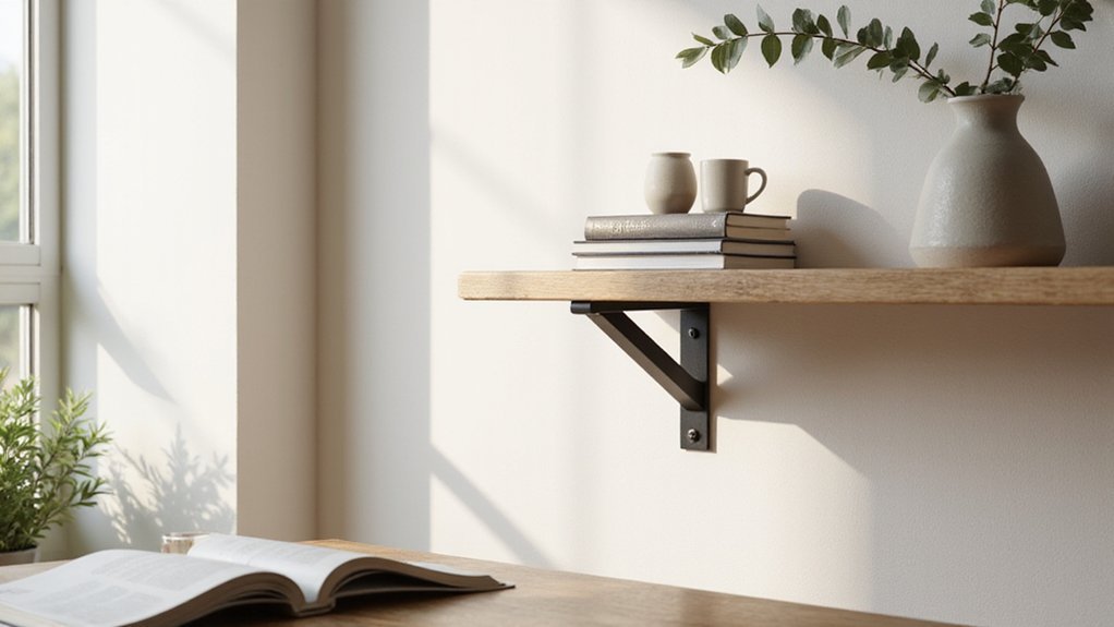types of shelf brackets